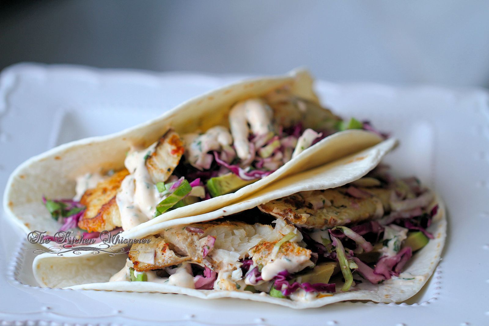 Baja Fish Tacos with Red Onion Relish