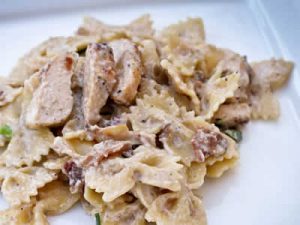 Farfale Pasta with Chicken