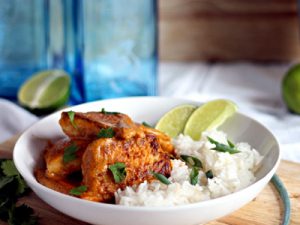 Caribbean Tilapia with Coconut Rice Dinner A;Fare