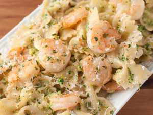 Creole Shrimp with Bowtie Pasta Meal Kit