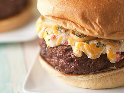 Southern Style Burgers Pimento Cheese