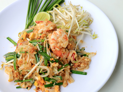 Pad Thai Chicken and Shrimp